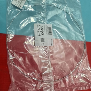 ABRAZADERA GOMA PUERTA LAVADORA ELECTROLUX, SUJECCION / BRIDA GOMA CON EL MUEBLE, RECAMBIO ORIGINAL, 1325562013 - Imagen 1