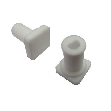 ADAPTADOR MOTOR/PLATO MICROONDAS, EJE 6 MM, CUADRADO 20MM, LARGO 29/22 MM, 1 UNIDAD,   RM-NT1257 - Imagen 1