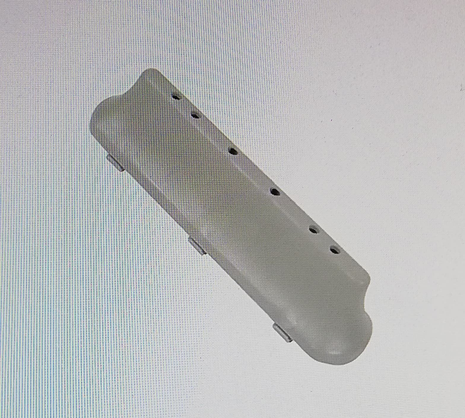 ALETA CESTO LAVADORA ZANUSSI, AEG, ELECTROLUX, BATIDOR, RECAMBIO ORIGINAL, FLD884V, FLS634, WD1009, 190X43 mm, 6 AGUJEROS,     50252271007 - Imagen 1