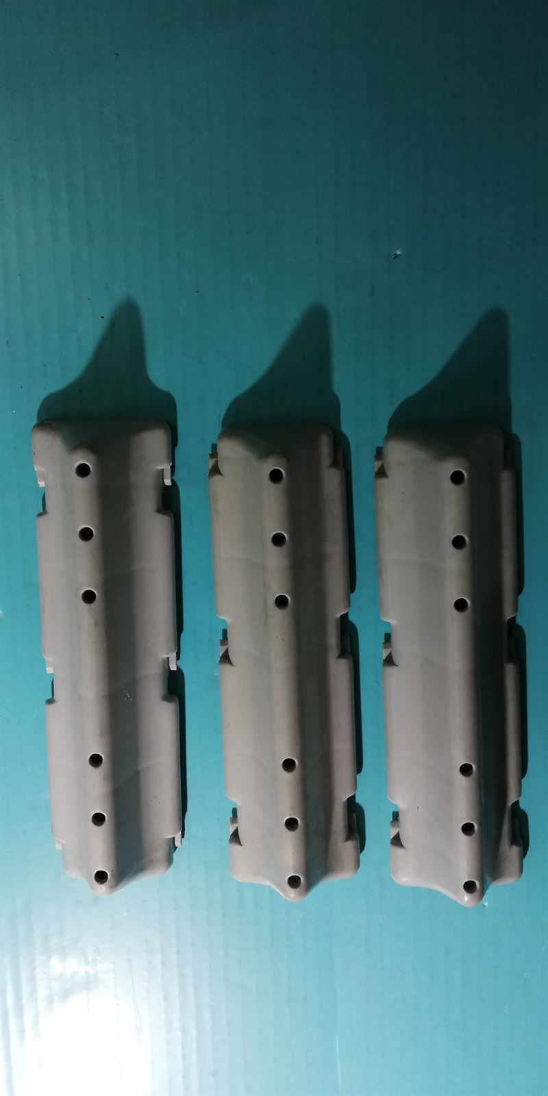 ALETA TAMBOR LAVADORA ELECTROLUX, AEG, ZANUSSI, BATIDOR TAMBOR, ROCIADOR, ALETA CESTO, ROMPEAGUAS, BATIENTE, LAVADORA ZANKER, RECAMBIO ORIGINAL, 3 UNIDADES, 178/51/40MM,  53188952898 - Imagen 2