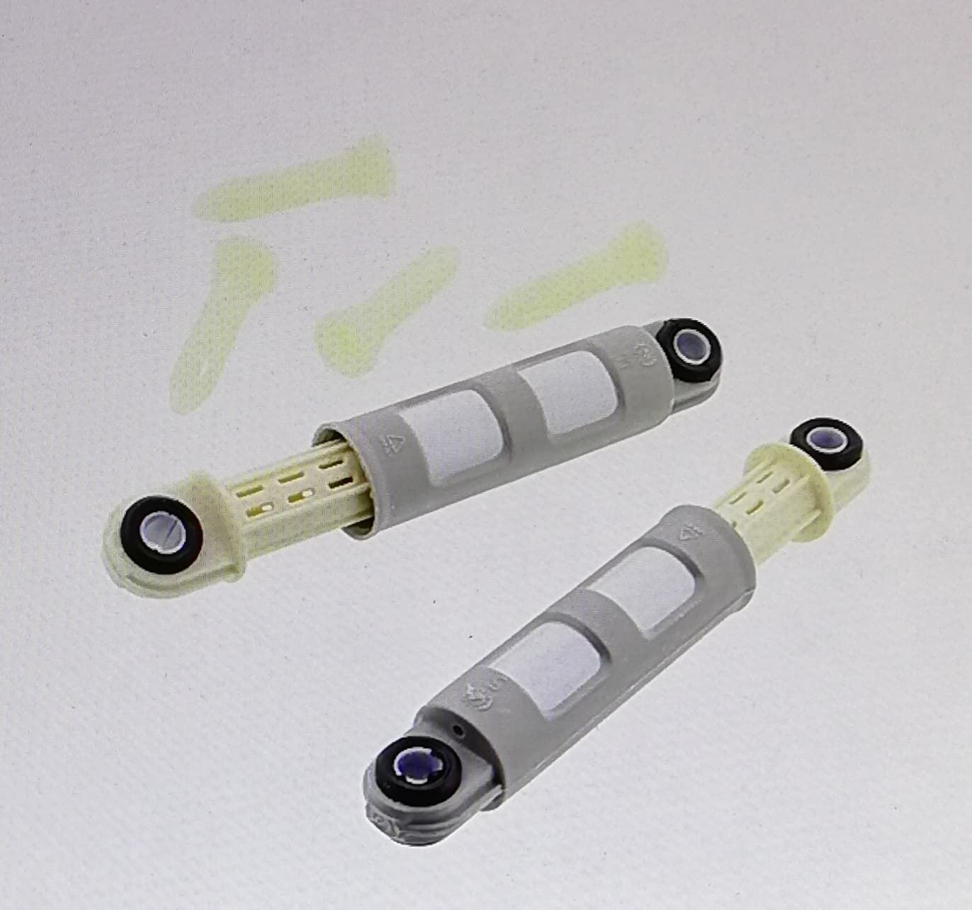AMORTIGUADOR LAVADORA AEG, ELECTROLUX, 2 UNIDADES, LONGITUD 225MM,  4055013181 - Imagen 1