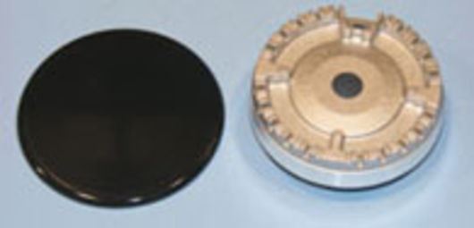 ARO Y TAPETA QUEMADOR COCINA TEKA, FAGOR, 68MM,   44TK0048 - Imagen 1