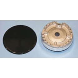 ARO Y TAPETA QUEMADOR COCINA TEKA, FAGOR, 68MM,   44TK0048 - Imagen 1