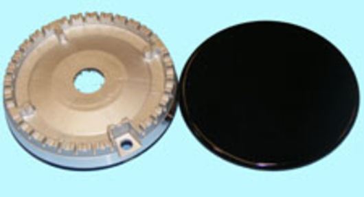 ARO Y TAPETA QUEMADOR COCINA TEKA, FAGOR 98MM,   44TK0049 - Imagen 1