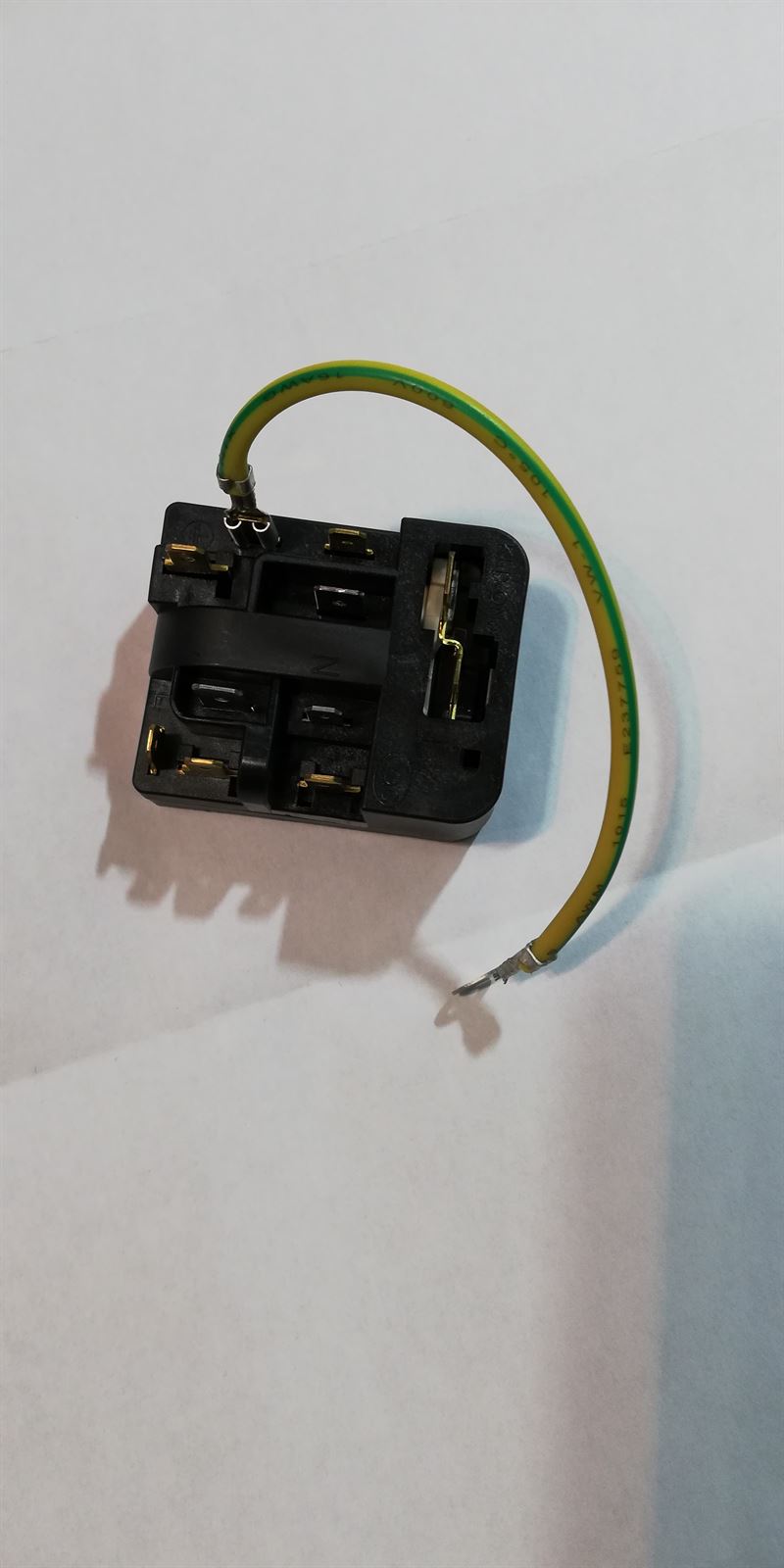 ARRANCADOR COMPRESOR FRIGORIFICO ZANUSSI, ELECTROLUX, RECAMBIO ORIGINAL, 6SP9029, 2D9AB, 2425118037 - Imagen 2