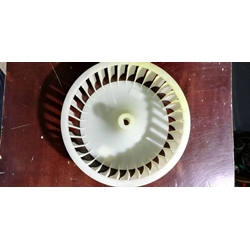 ASPAS TURBINA ANTERIOR SECADORA AEG, ELECTROLUX, ZANUSSI, RECAMBIO ORIGINAL, EJE 9MM, DIAMETRO 160 MM, ANCHO 50MM,   1366338000 - Imagen 2
