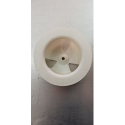 ASPAS TURBINA SECADORA AEG, ELECTROLUX, ZANUSSI, RECAMBIO ORIGINAL, EJE 5,8 MM, DIAMETRO 146/152 MM, ANCHO 68 MM,   50237776005 - Imagen 2