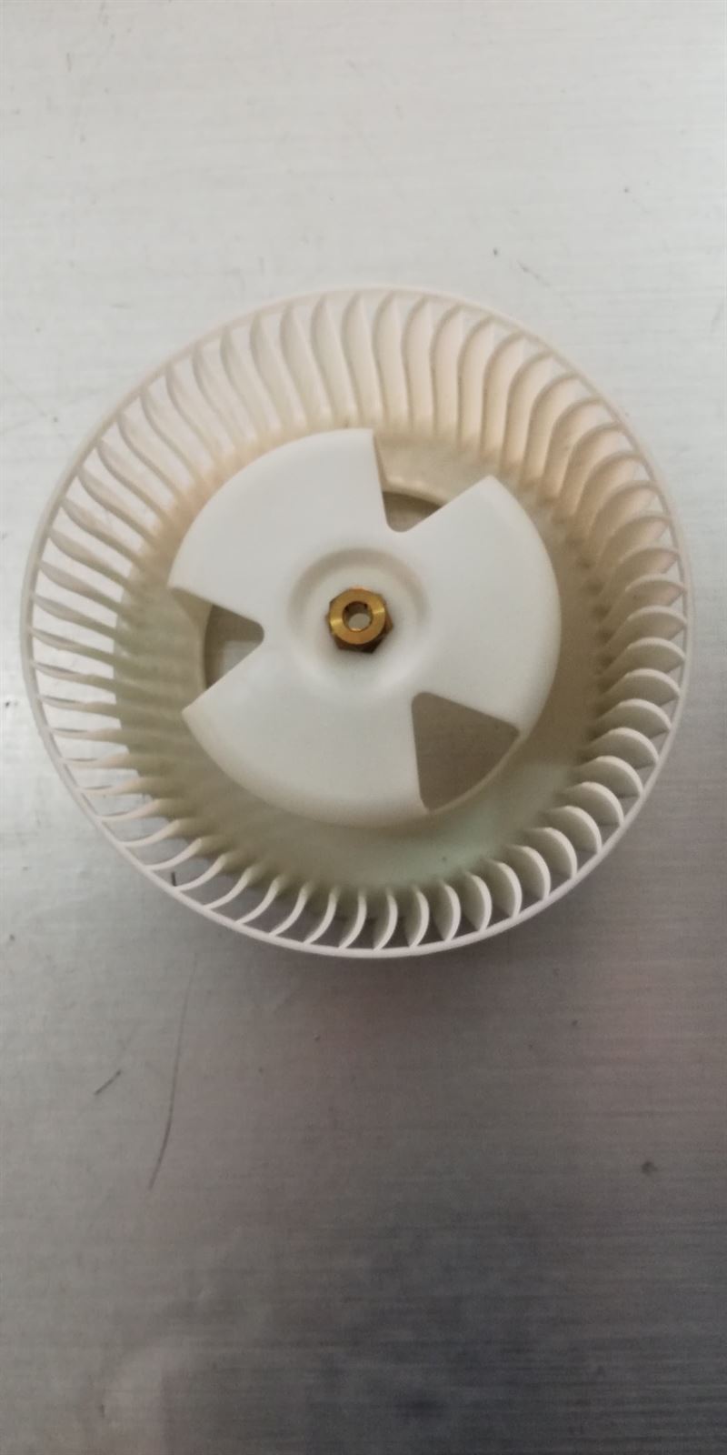 ASPAS TURBINA SECADORA AEG, ELECTROLUX, ZANUSSI, RECAMBIO ORIGINAL, EJE 5,8 MM, DIAMETRO 146/152 MM, ANCHO 68 MM,   50237776005 - Imagen 3