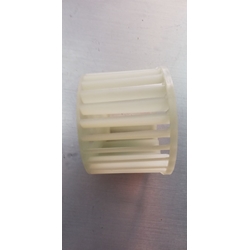 ASPAS TURBINA SECADORA AEG, ELECTROLUX, ZANUSSI, RECAMBIO ORIGINAL, EJE 9,5 MM, DIAMETRO 118 MM, ANCHO 90 MM, 1250019112 - Imagen 1