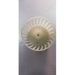 ASPAS TURBINA SECADORA AEG, ELECTROLUX, ZANUSSI, RECAMBIO ORIGINAL, EJE 9,5 MM, DIAMETRO 118 MM, ANCHO 90 MM, 1250019112 - Imagen 2