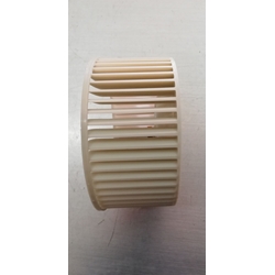 ASPAS TURBINA VENTILADOR SECADORA ELECTROLUX, AEG, ZANUSSI, RECAMBIO ORIGINAL, DIAMETRO 139/146MM, EJE 5,7MM, ANCHO 68MM,   50237804005 - Imagen 1