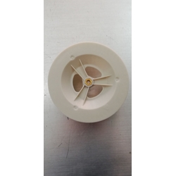 ASPAS TURBINA VENTILADOR SECADORA ELECTROLUX, AEG, ZANUSSI, RECAMBIO ORIGINAL, DIAMETRO 139/146MM, EJE 5,7MM, ANCHO 68MM,   50237804005 - Imagen 2