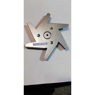 ASPAS VENTILADOR HORNO ZANUSSI, AEG, ELECTROLUX, RECAMBIO ORIGINAL, TURBINA, 3530457013 - Imagen 1