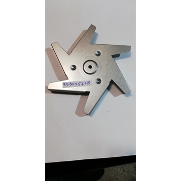 ASPAS VENTILADOR HORNO ZANUSSI, AEG, ELECTROLUX, RECAMBIO ORIGINAL, TURBINA, 3530457013 - Imagen 1