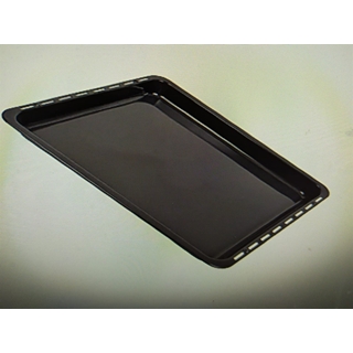 BANDEJA HORNO ELECTROLUX, AEG, ZANUSSI, METALICA VITRIFICADA, 450X370X30 MM, RECAMBIO ORIGINAL,  3532226077 - Imagen 1