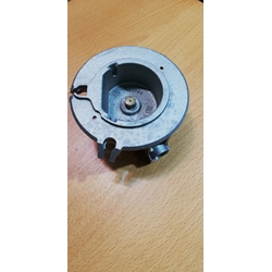 BASE QUEMADOR MEDIANO COCINA CORBERO, ZANUSSI, CON INYECTOR, RECAMBIO ORIGINAL, DIAMETRO 75MM,  140014840031 - Imagen 2