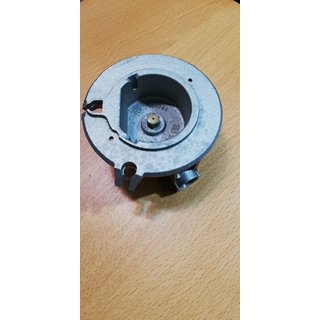 BASE QUEMADOR MEDIANO COCINA CORBERO, ZANUSSI, CON INYECTOR, RECAMBIO ORIGINAL, DIAMETRO 75MM,  140014840031 - Imagen 2