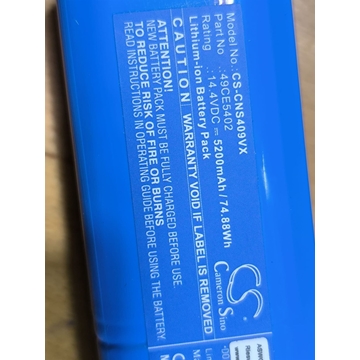 BATERIA ASPIRADOR ROBOT CECOTEC, ALTERNATIVA, 14,4 v, 5200 miliamperes,  LI-ION, 132x38x37 mm,   X573124 - Imagen 2