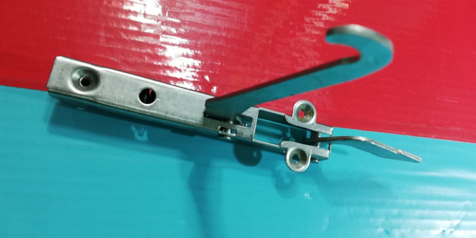 BISAGRA PARA PUERTA DE HORNO, 200/154/140/20 mm, TORNILLOS AMARRE 120/25MM,   42CU062 - Imagen 1