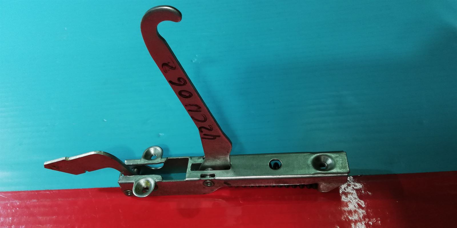 BISAGRA PARA PUERTA DE HORNO, 200/154/140/20 mm, TORNILLOS AMARRE 120/25MM,   42CU062 - Imagen 2