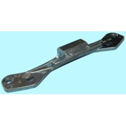 BISAGRA PUERTA ESCOTILLA LAVADORA BALAY, largo 160mm, distancia agujeros amarre 145mm, 00273295, 74BY0006 - Imagen 1