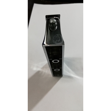 BISAGRA PUERTA FRIGORIFICO BOTELLERO COMERCIAL, CROMADO SIN MUELLE, LARGO 100MM, ANCHO 20/16MM, AGUJEROS SUJECCION 60/32MM, DIAMETRO AGUJEROS 5MM, A690431 - Imagen 1