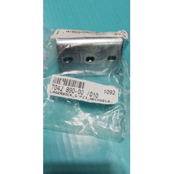 BISAGRA PUERTA FRIGORIFICO LIEBHERR, 70/43/57MM, AGUJEROS 15/9/6MM, 10/5MM,  F715390 - Imagen 1