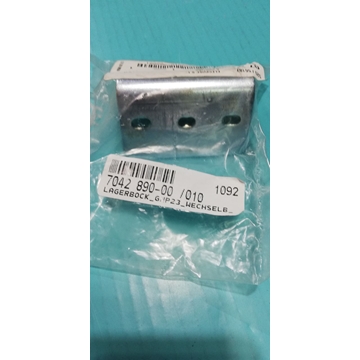 BISAGRA PUERTA FRIGORIFICO LIEBHERR, 70/43/57MM, AGUJEROS 15/9/6MM, 10/5MM,  F715390 - Imagen 1