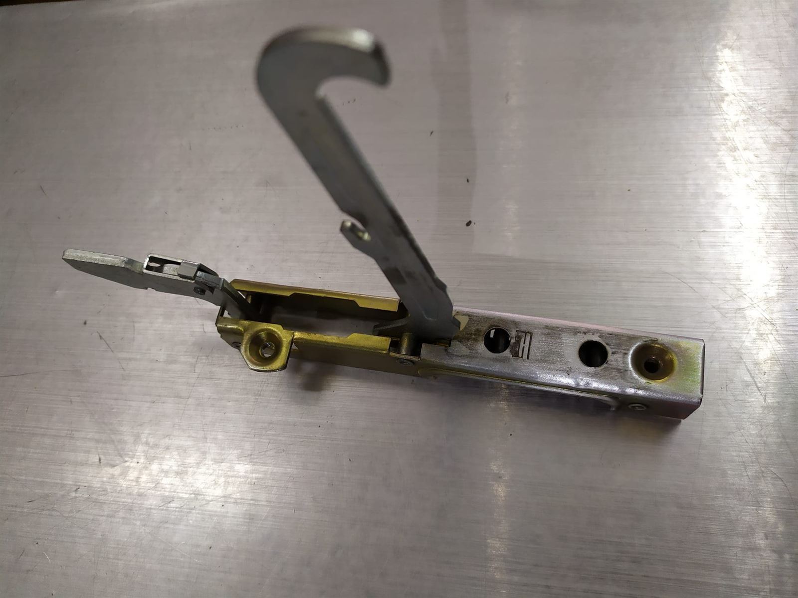 BISAGRA PUERTA HORNO ELECTROLUX,AEG, DERECHO, RECAMBIO ORIGINAL, 194/152/146/31/22/21/20 MM, ROSCA M5,    3870771112 - Imagen 1