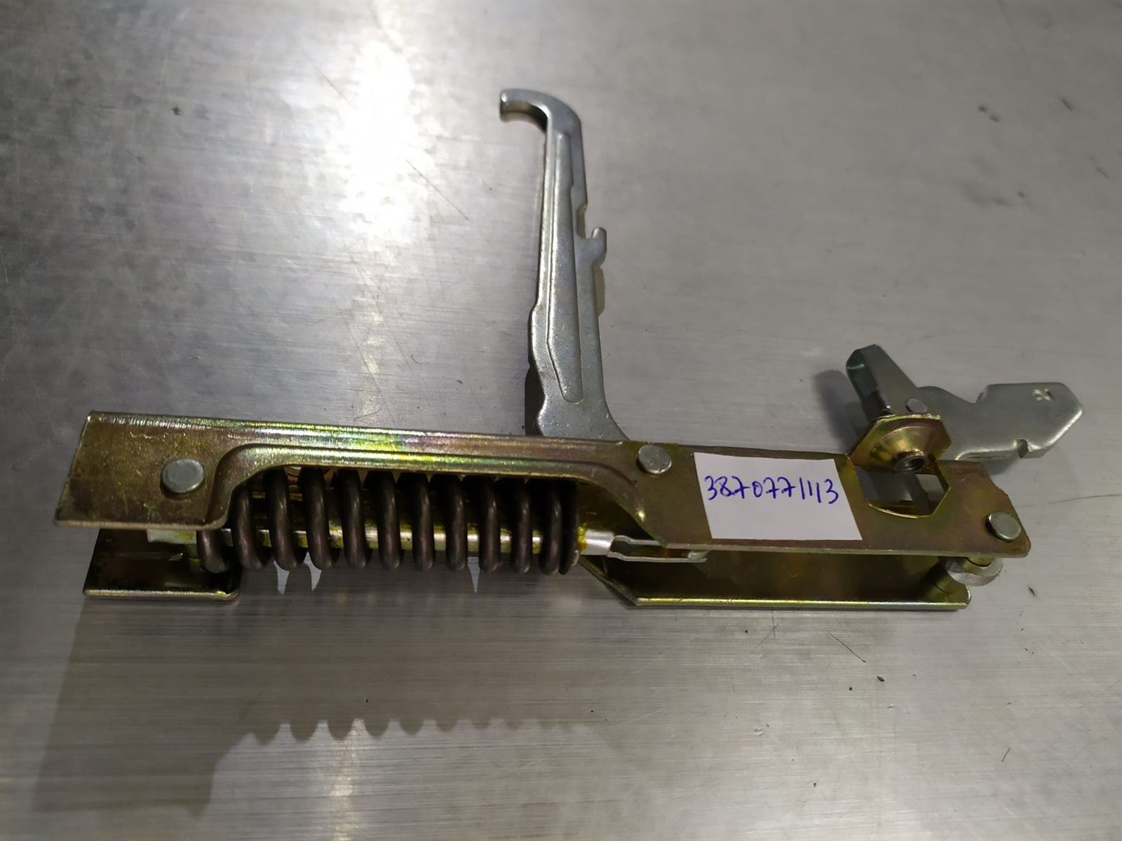 BISAGRA PUERTA HORNO ELECTROLUX, IZQUIERDA, RECAMBIO ORIGINAL, 194/152/146/31/22/21/20 MM, ROSCA M5,    3870771113 - Imagen 1