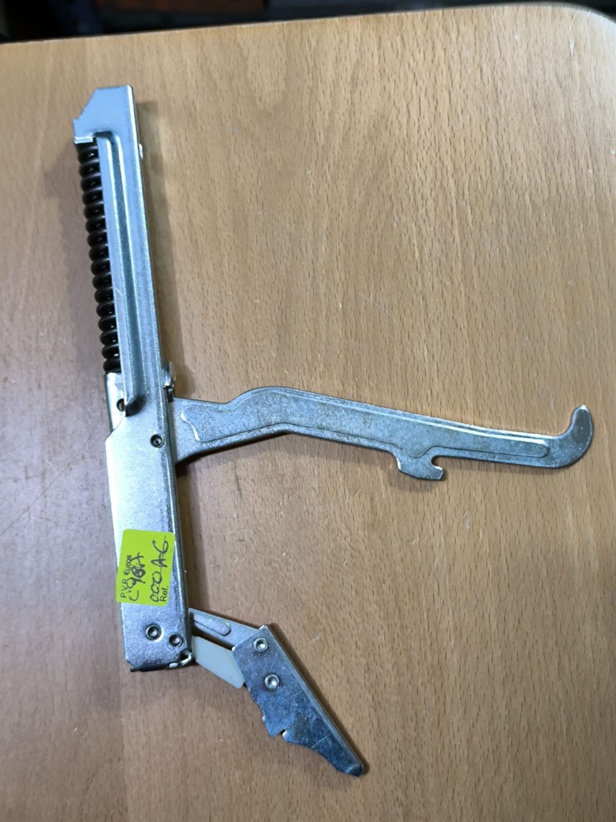 BISAGRA PUERTA HORNO FAGOR, LARGO 200MM, LARGO PALANCA 145 MM, LARGO MUELLE 80 MM, C98A000A6 - Imagen 2