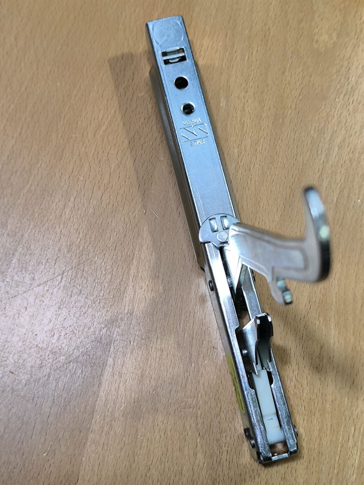 BISAGRA PUERTA HORNO FAGOR, LARGO 200MM, LARGO PALANCA 145 MM, LARGO MUELLE 80 MM, C98A000A6 - Imagen 3