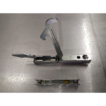 BISAGRA PUERTA HORNO + PORTARRODILLO UNOX, SALVA, TROIA, 200X155X145X20 MM, ROSCA M5, ( PORTARODILLO PUERTA HORNO ZANUSSI, SALVA, TROIA, UNOX, 110/22/12 MM, ROSCA M5, REFERENCIA 317900503 ) A.UNX40 - Imagen 2