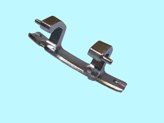 BISAGRA PUERTA LAVADORA FAGOR, Medidas: largo 10.9 cm , ancho 2 cm. Longitud entre tornillos 96 mm,  74FA0009 - Imagen 1