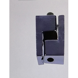 Bisagra rectangular puerta frigorifico, largo 50mm, ancho 22mm, distancia de sujeción 17mm, tope izquierdo/derecho, VF23 - Imagen 1