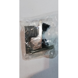 Bisagra rectangular puerta frigorifico, largo 50mm, ancho 22mm, distancia de sujeción 17mm, tope izquierdo/derecho, VF23 - Imagen 2