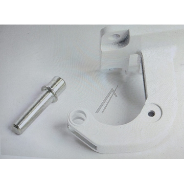 BISAGRA SUPERIOR PUERTA FRIGORÍFICO BRANDT, RECAMBIO ORIGINAL, X940475 - Imagen 1