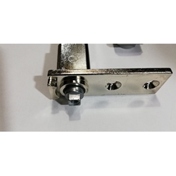 BISAGRA TORSION CORONA CUADRADA CON MUELLE PARA PUERTA FRIGORIFICO, TORNILLO M6, A53532 - Imagen 1