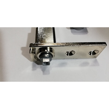 BISAGRA TORSION CORONA CUADRADA CON MUELLE PARA PUERTA FRIGORIFICO, TORNILLO M6, A53532 - Imagen 1