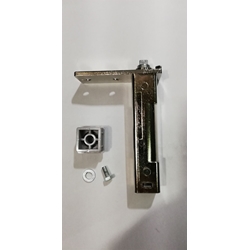 BISAGRA TORSION CORONA CUADRADA CON MUELLE PARA PUERTA FRIGORIFICO, TORNILLO M6, A53532 - Imagen 2