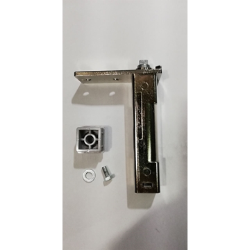 BISAGRA TORSION CORONA CUADRADA CON MUELLE PARA PUERTA FRIGORIFICO, TORNILLO M6, A53532 - Imagen 2