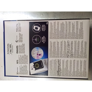 BOLSA ASPIRADOR AEG, ELECTROLUX, ZANUSSI, PAQUETE 4 BOLSAS+FILTRO MOTOR, RECAMBIO ORIGINAL, E201S, 9001684589 - Imagen 2