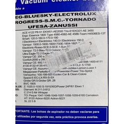 BOLSA ASPIRADOR AEG, PAQUETE 5 BOLSAS MICROFIBRA, GR28, 62735WMF - Imagen 2
