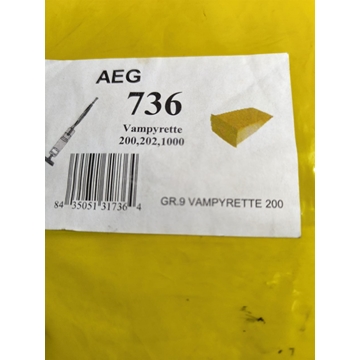 BOLSA ASPIRADOR AEG VAMPYRETTE, CAJA 10 BOLSAS, CARTON 125/112MM, DIAMETRO 39MM, VER FOTO MODELOS, CAJA 10 BOLSAS, GR9 - Imagen 1