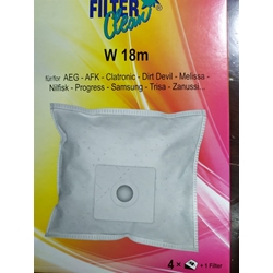 BOLSA ASPIRADOR AEG, VARIAS MARCAS, NILFISK, SAMSUNG, DIRT DEVIL, VER FOTO MARCAS Y MODELOS, 4 BOLSAS SINTETICAS+1 FILTRO, RECAMBIO ALTERNATIVO, 9001955971, GR50S - Imagen 2
