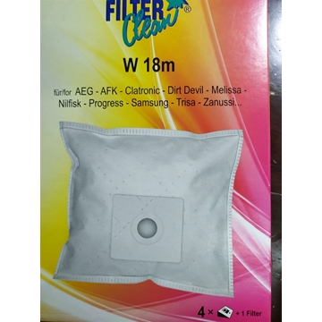 BOLSA ASPIRADOR AEG, VARIAS MARCAS, NILFISK, SAMSUNG, DIRT DEVIL, VER FOTO MARCAS Y MODELOS, 4 BOLSAS SINTETICAS+1 FILTRO, RECAMBIO ALTERNATIVO, 9001955971, GR50S - Imagen 2