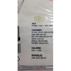 BOLSA ASPIRADOR AKA, CHROMEX, KALORIK, MONDILEC, VER FOTO MODELOS, PAQUETE 10 BOLSAS, RECAMBIO ALTERNATIVO,  AKA20 - Imagen 1