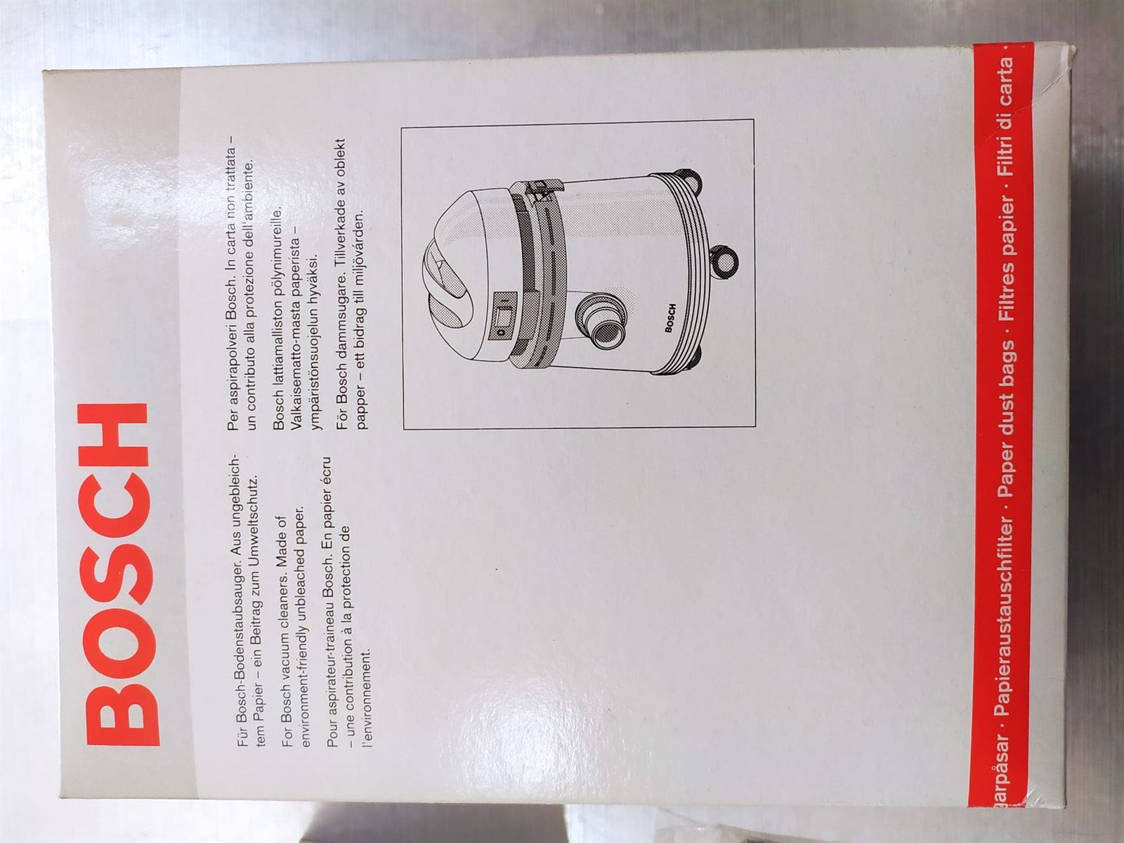 BOLSA ASPIRADOR BOSCH, BBZ21AF, RECAMBIO ORIGINAL,  F-505, 00460448 - Imagen 3