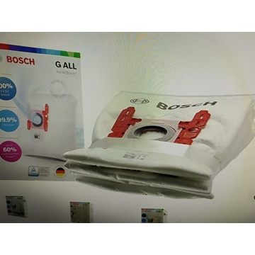 BOLSA ASPIRADOR BOSCH, BSG72223/11, CAJA 4 BOLSAS, RECAMBIO ORIGINAL, 17003048 - Imagen 1