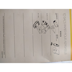 BOLSA ASPIRADOR BOSCH, CAJA 10 BOLSAS, VER FOTO MODELOS,  110076 - Imagen 1